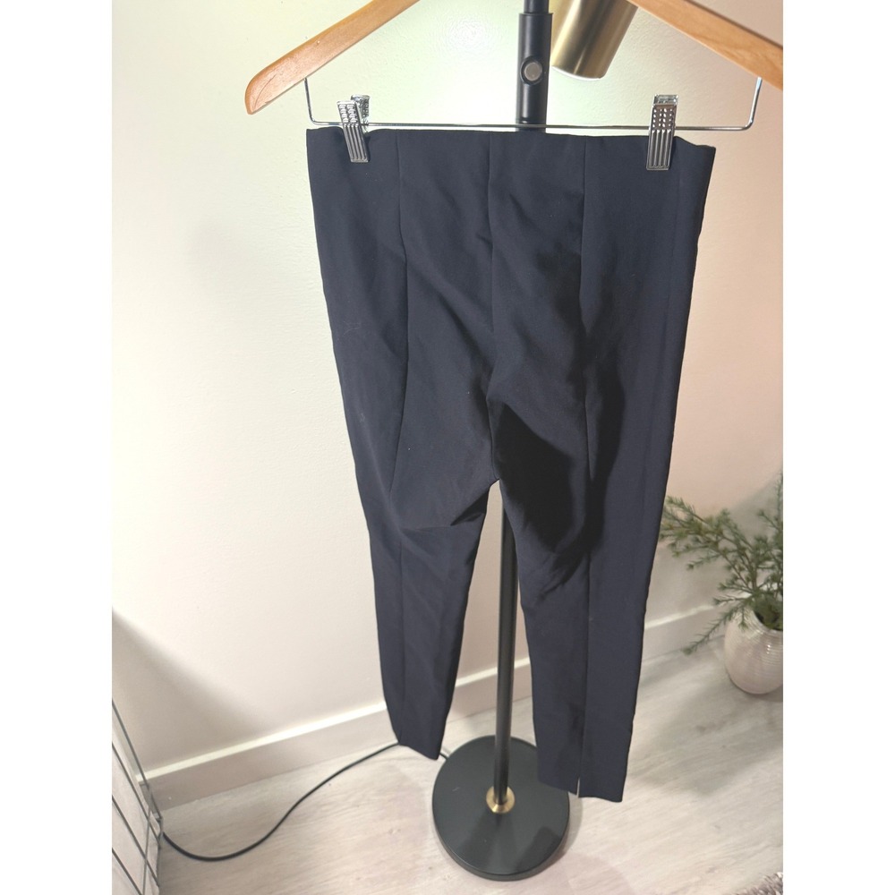 Vince sm ponte side zip elevated workwear navy EUC luxury stretch fitted fall ec - Picture 6 of 9